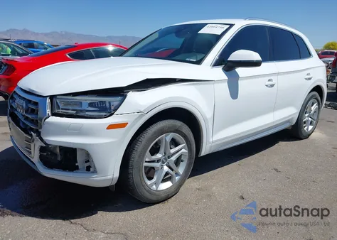 2019 Audi Q5 45 Premium z USA, uszkodzony, nr VIN WA1ANAFY3K2022536